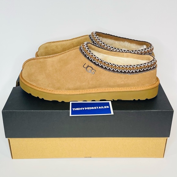 UGG Tasman Slippers Chestnut Men's Sizes NEW 5950 - Picture 3 of 5